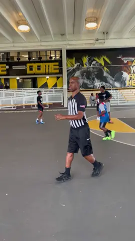 A post by @theofficialomartheref on TikTok caption: Coolest ref! lol #viral #cool #basketball #trending #foryou #fyp 