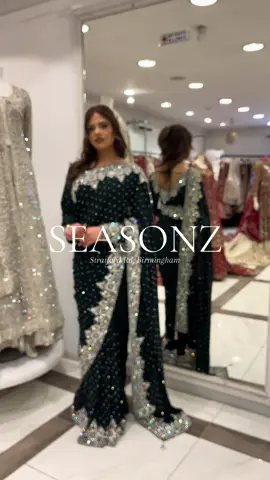 A post by @seasonz_sarees on TikTok caption: #fyp #brownwedding #bengaligirl #seasonzbirmingham #browntiktok #pakistaniwedding #seasonz_uk #bengaliwedding #shaaditiktok #pakistanigirl #desitiktok #desigirl #weddingseason #seasonz_sarees #trending 