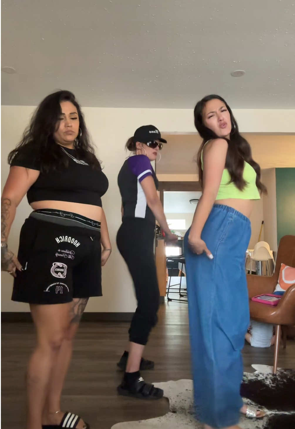 A post by @ on TikTok caption: Let girls night with the fam begin😍 @Nanas_craziness @Breanna Martinez 