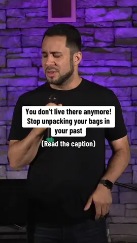A post by @pastorstevenn on TikTok caption: Paul had every reason to stay stuck in regret. He had a messy past. But in Philippians 3, he said: “Forgetting what is behind and reaching forward to what is ahead…” Your shame? Your failure? That thing you still replay in your head? It’s not a life sentence. If you’re in Christ, it’s already been covered. Growth looks like choosing to press forward even when the past still whispers. You’re not who you used to be. So stop living like you are. #christian 