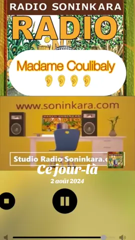 A post by @radiosoninkara on TikTok caption: #cejour-là 