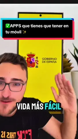 A post by @raulgb_02 on TikTok caption: ✅APPS que tienes que tener en tu móvil ✨ #tramites #hacienda #app #seguridadsocial 
