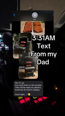A post by @jeywoods on TikTok caption: Love you dad 🫵🏽 go to sleep 😴 