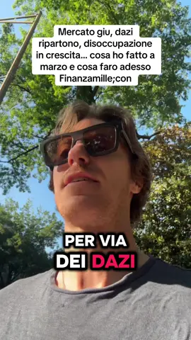 A post by @amedeoiasci on TikTok caption: Mercato è crollato per via di dazi i dazi sono stati approvati e dovrebbero iniziare tra poco abbiamo un mercato il lavoro americano che non sta andando alla grande e ora vi dirò quello che gli ho fatto l’ultima volta che si parlava di dazi e quello che penso di fare adesso, come sempre, non Zio finanziario, semplicemente lo spunto di pensiero ad alta voce#MercatoFinanziario