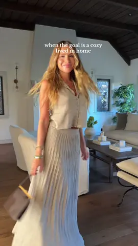 A post by @anastazia on TikTok caption: When the goal is a cozy lived in home ✨#homedecor  