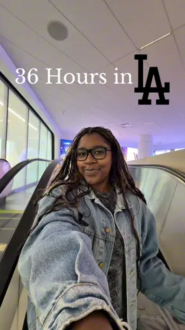 A post by @cedonifrancis on TikTok caption: caught a flight, caught a vibeeeee! LA def won this round! Still thinking about dinner at @Nathan’s. Neeeedddd to run that back 😂 #losangeleslife #travelvlog 