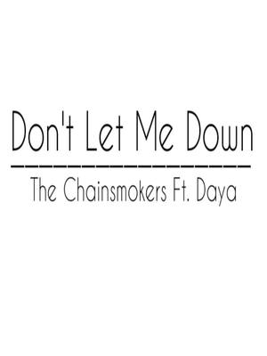 A post by @musical.ly.sounds on TikTok caption: #dontletmedown #Thechainsmokers Haven't posted in a while